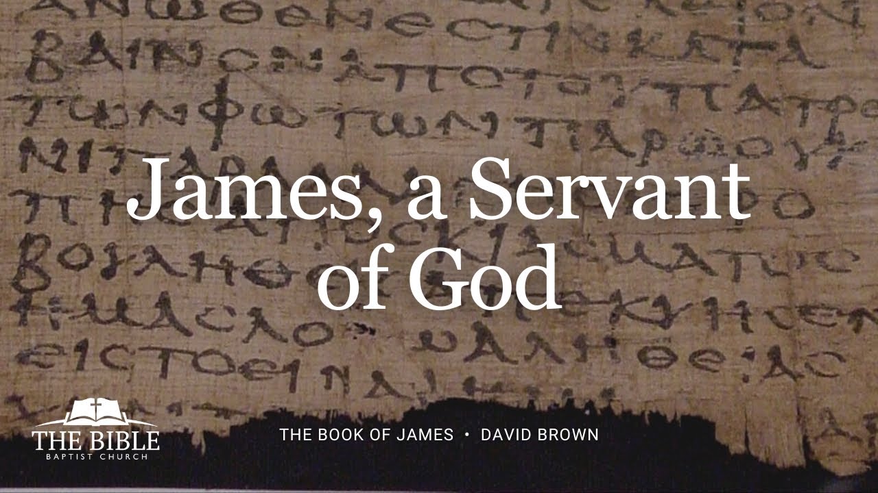James, a Servant of God | David Brown