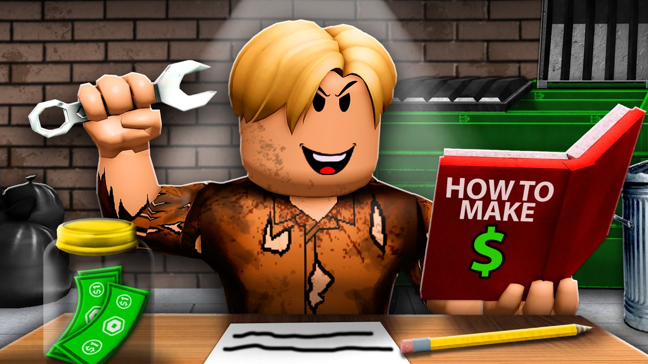 He Was HOMELESS... He Became A BILLIONAIRE! (A Roblox Movie)