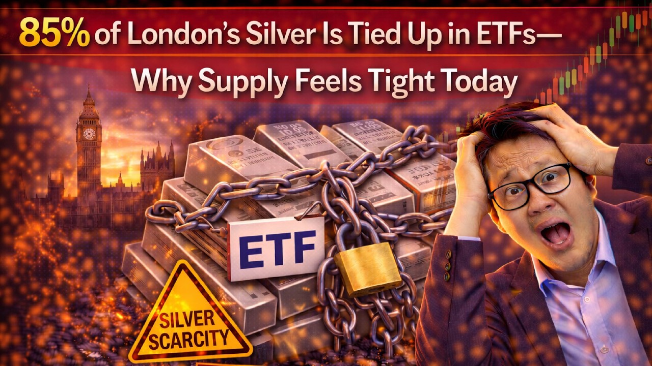 85% of London’s Silver Is Tied Up in ETFs—Why Supply Feels Tight Today