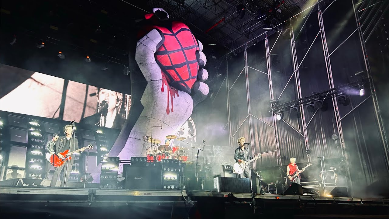 Green Day: Longview *Live 4K* [Caja Mágica, Madrid 01/06/2024]