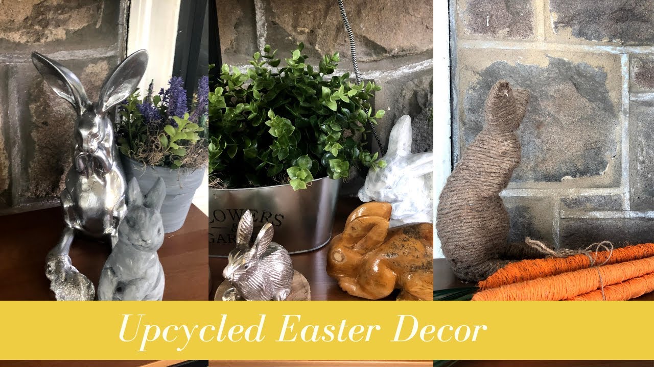 Thrifted Easter Decor Tour | Upcycled High End Decor on a Budget