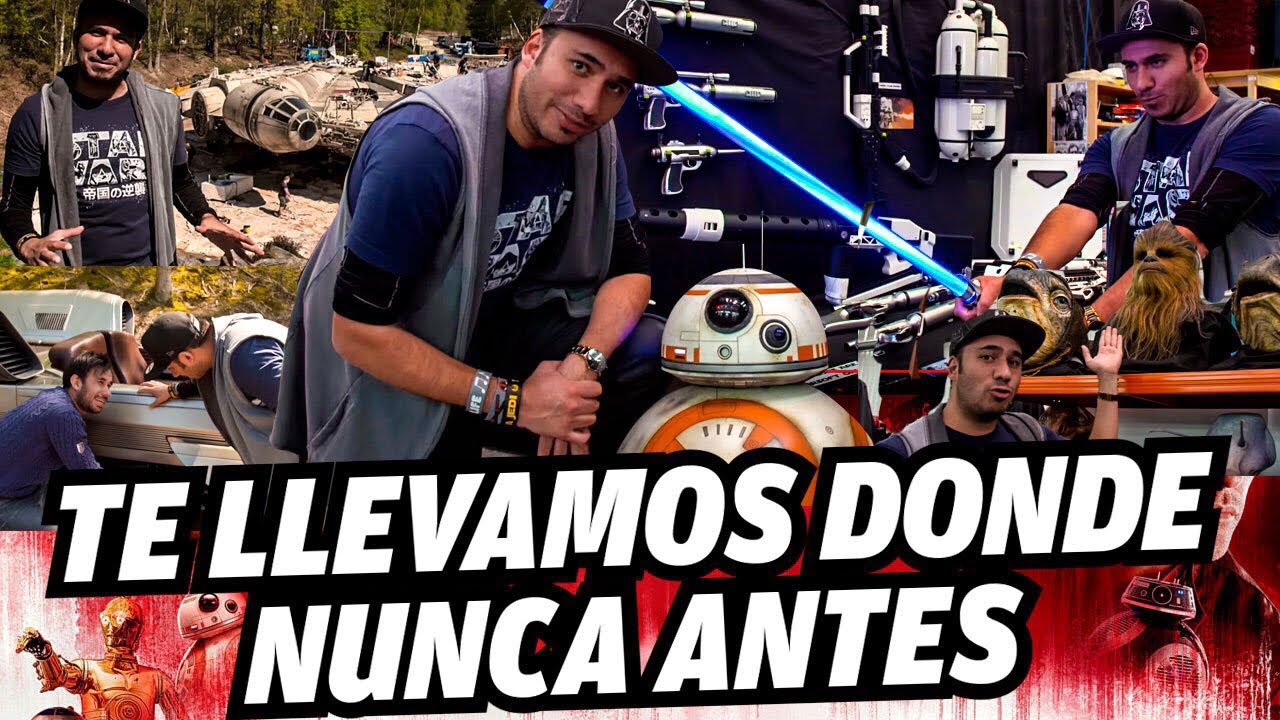 Infiltrado en set de Star Wars: Last Jedi desde Londres
