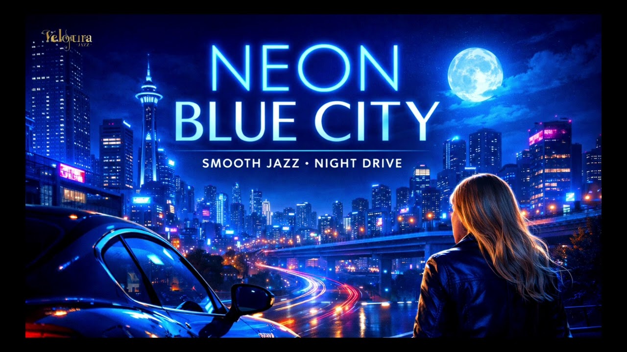 “Neon Blue City — Full Album • Smooth Jazz Instrumental • Chill Night Drive Music”
