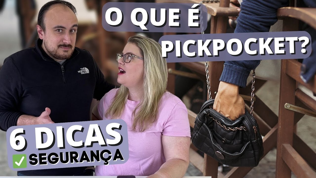 O que é PICKPOCKET? ✅ 6 DICAS de Segurança nas VIAGENS | [Attenzione Pickpocket]
