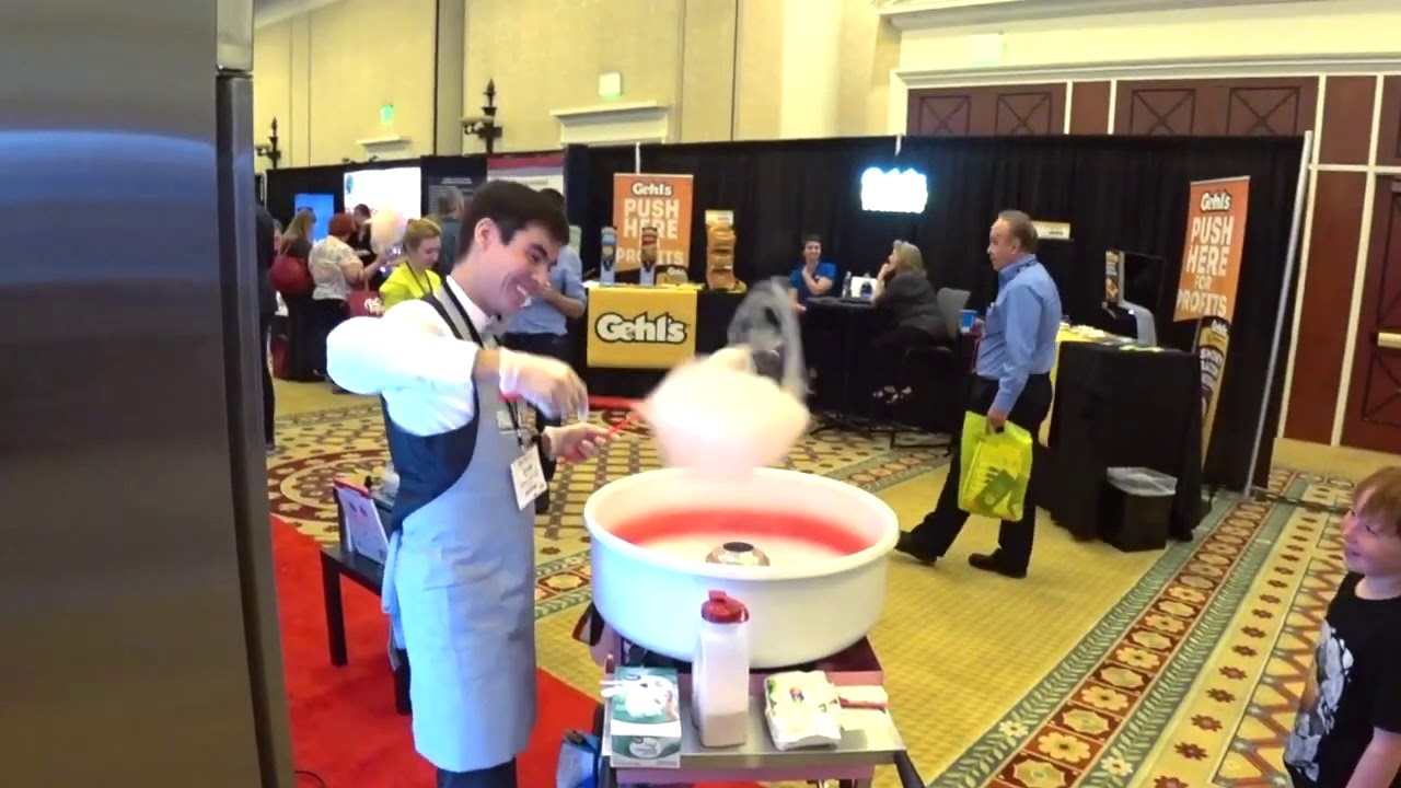 RoboJetFloss XL cotton candy machine