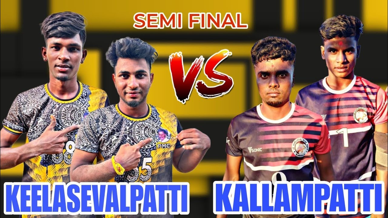 ♦️SEMI FINAL-1 // KEELASIVALPATTI VS KALLAMPATTI // M.AYYAPATTI HOME TEAM[15K] MATCH -2026 #RA1