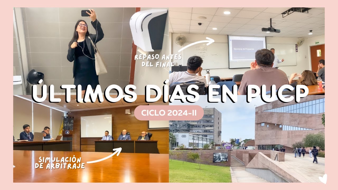 Mis últimos días de clase en la PUCP | Mar