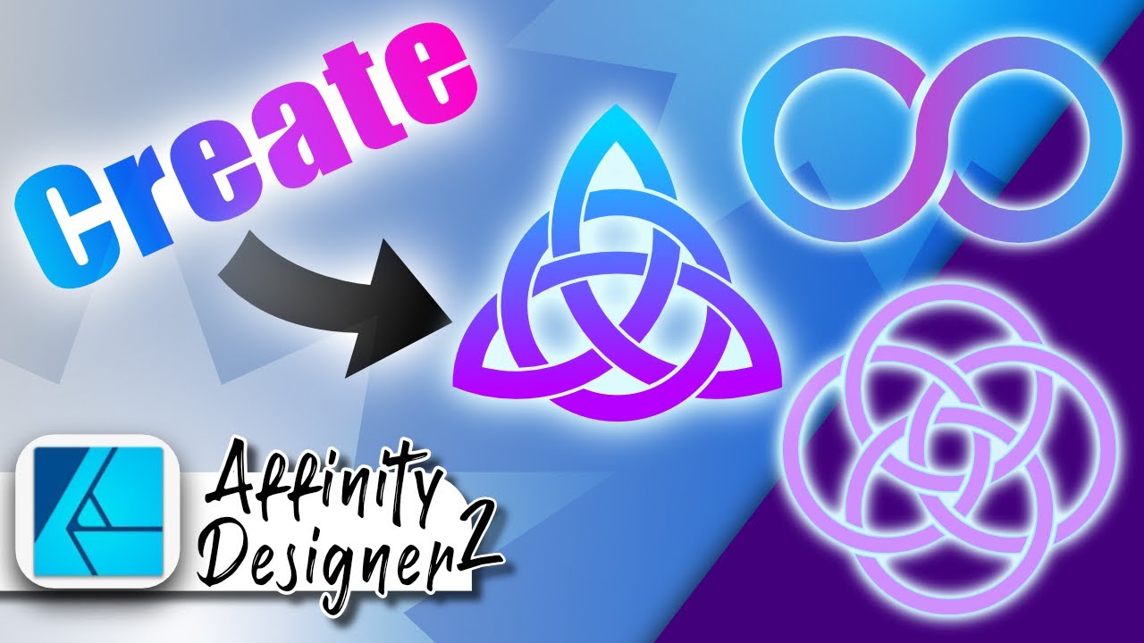How to Create Knots with the Shape Builder Tool in Affinity Designer 2