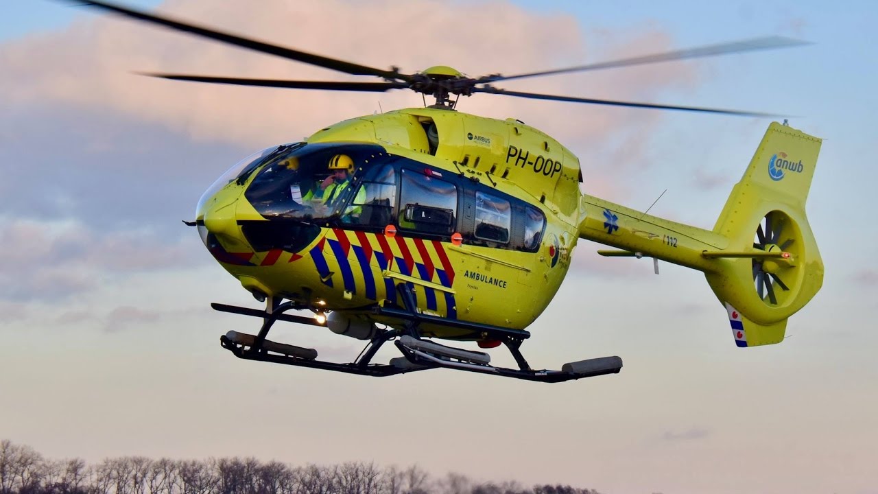Fuelstop PH-OOP Airbus Helicopters H145 Waddenheli at Teuge Airport