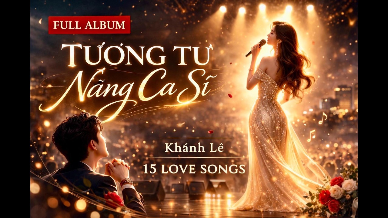 TƯƠNG TƯ NÀNG CA SĨ — FULL ALBUM | 15 LOVE SONGS | Khánh Lê