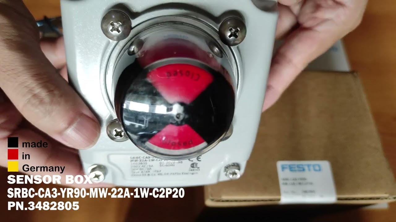 FESTO SENSOR BOX SRBC-CA3-YR90-MW-22A-1W-C2P20 PN.3482805