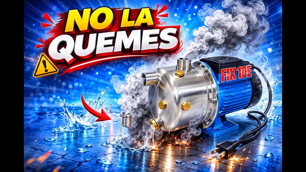 ⚠️No quemes tu bomba🔥: El secreto de una instalación profesional