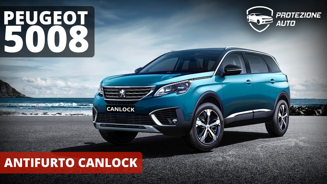 Bloccare l'avvio del motore nella Peugeot 5008 anche con le chiavi originali | CANLOCK