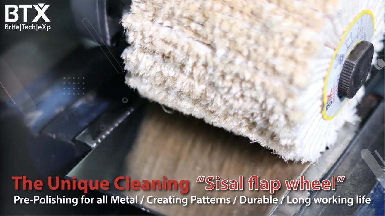 How to Use BTX Sisal Wheel for Polishing Your Work-Piece?
