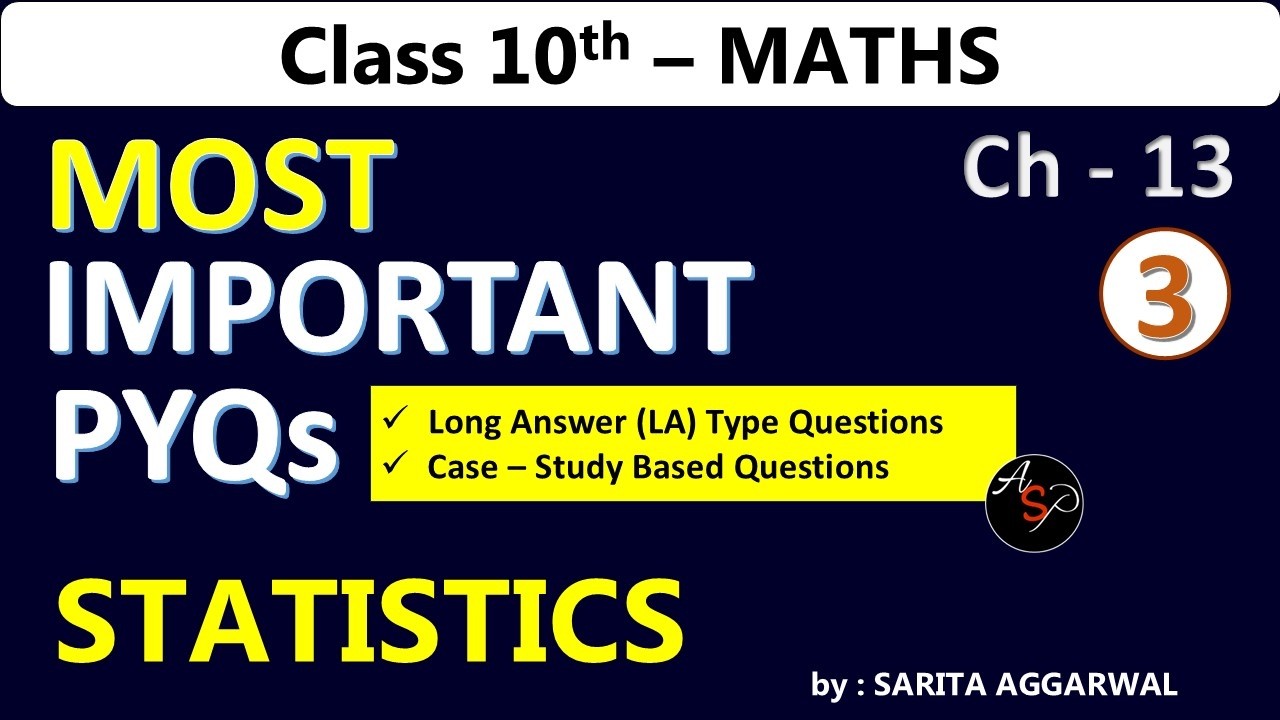 Class 10 Statistics Previous Year Questions | Maths | Chapter 13 | CBSE PYQS