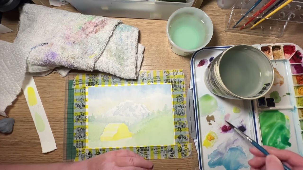 Barn & Baker Painting Timelapse