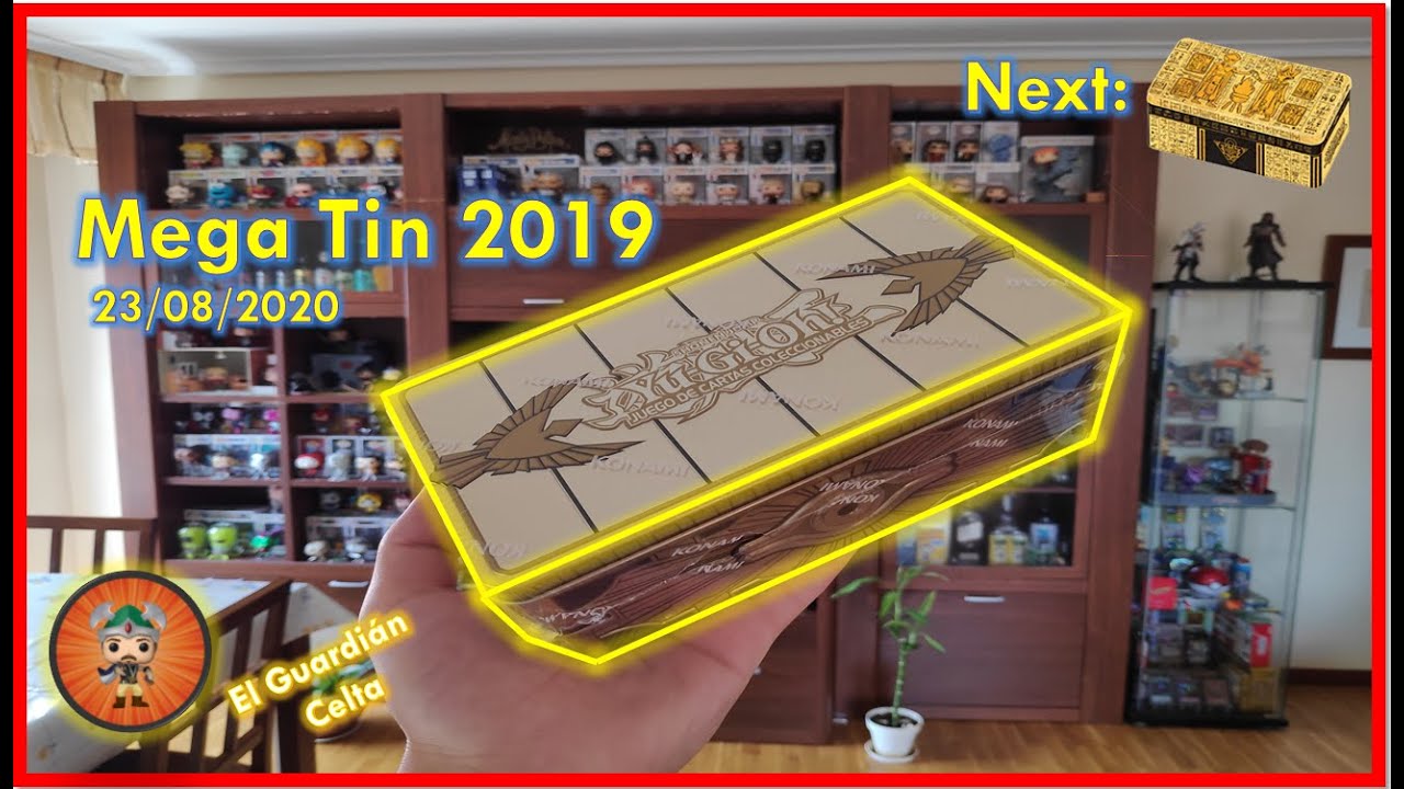 Unboxing Mega Tin 2019 Yu-Gi-Oh! - Sarcófago Dorado 2019.