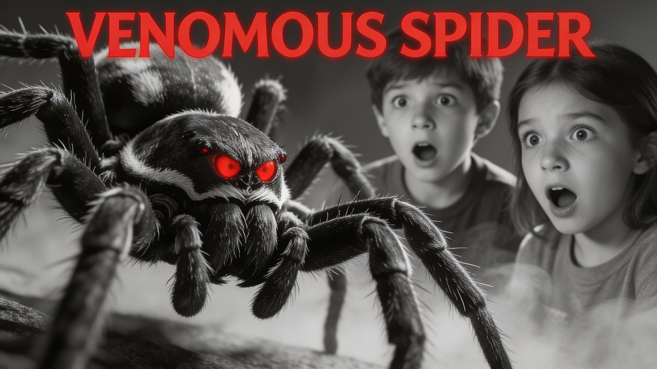 Old documentary film: VENOMOUS SPIDER