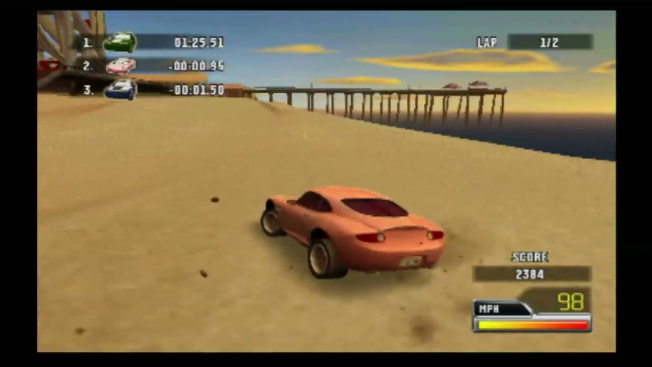 Cars: Race O Rama (PS2) Candice Gameplay | 1080p60 HD