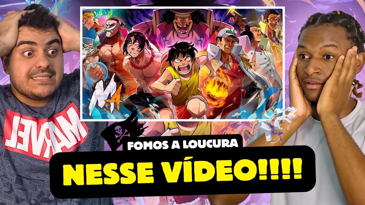 (REACT) M4rkim - Marineford (One Piece) - ARREPIOU AT&Eacute; A ALMA!!!