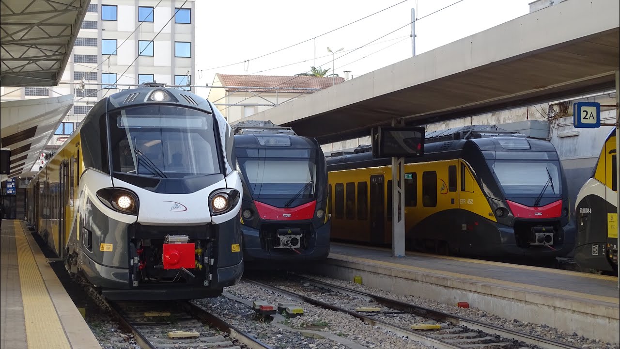 RETE RFI & FERROTRAMVIARIA SPA: TRENI in Arrivo & Partenza da BARI CENTRALE! [2024]