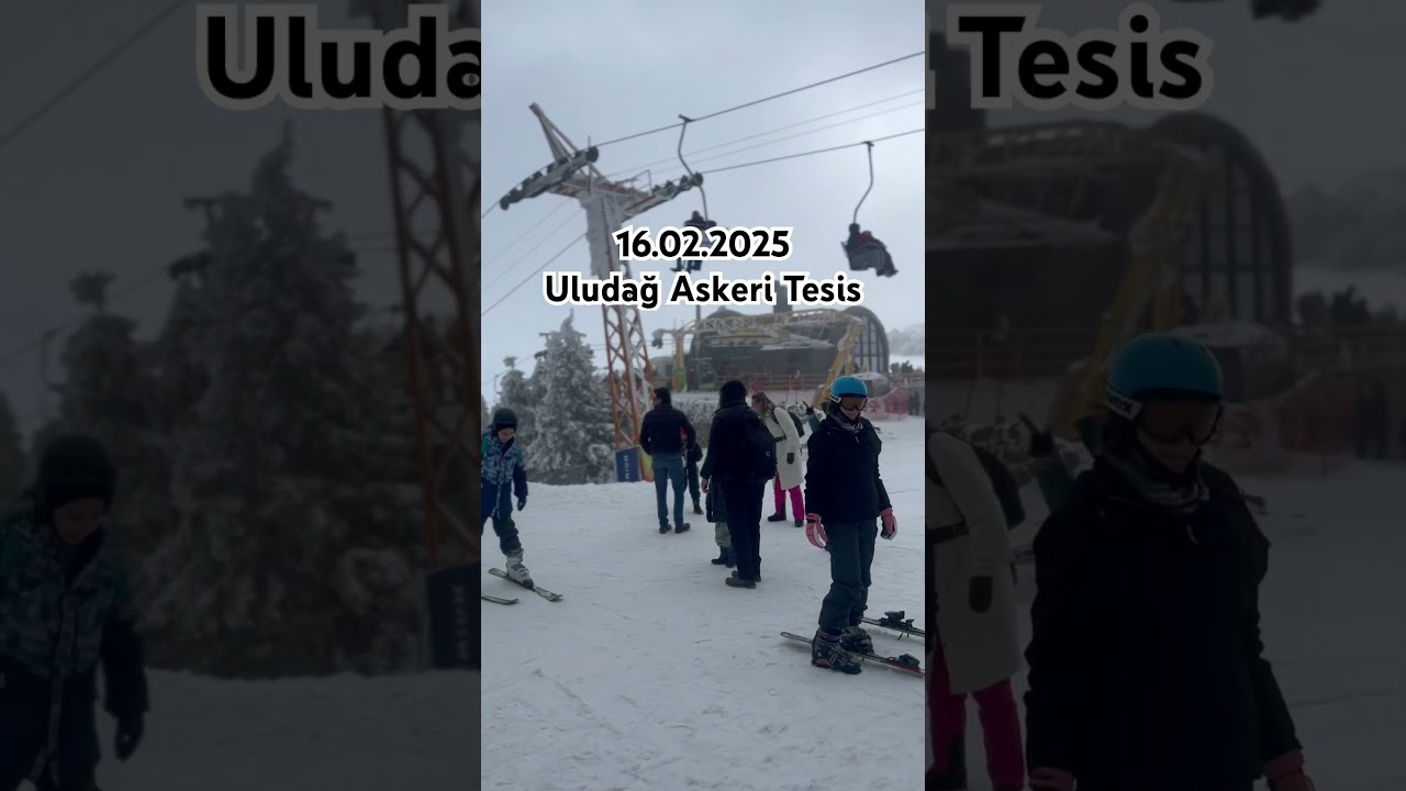 16.02.2025 Uludağ Askeri Tesis #uludağzirve #uludağkayakmerkezi #uludağ #uludağaskeritesis
