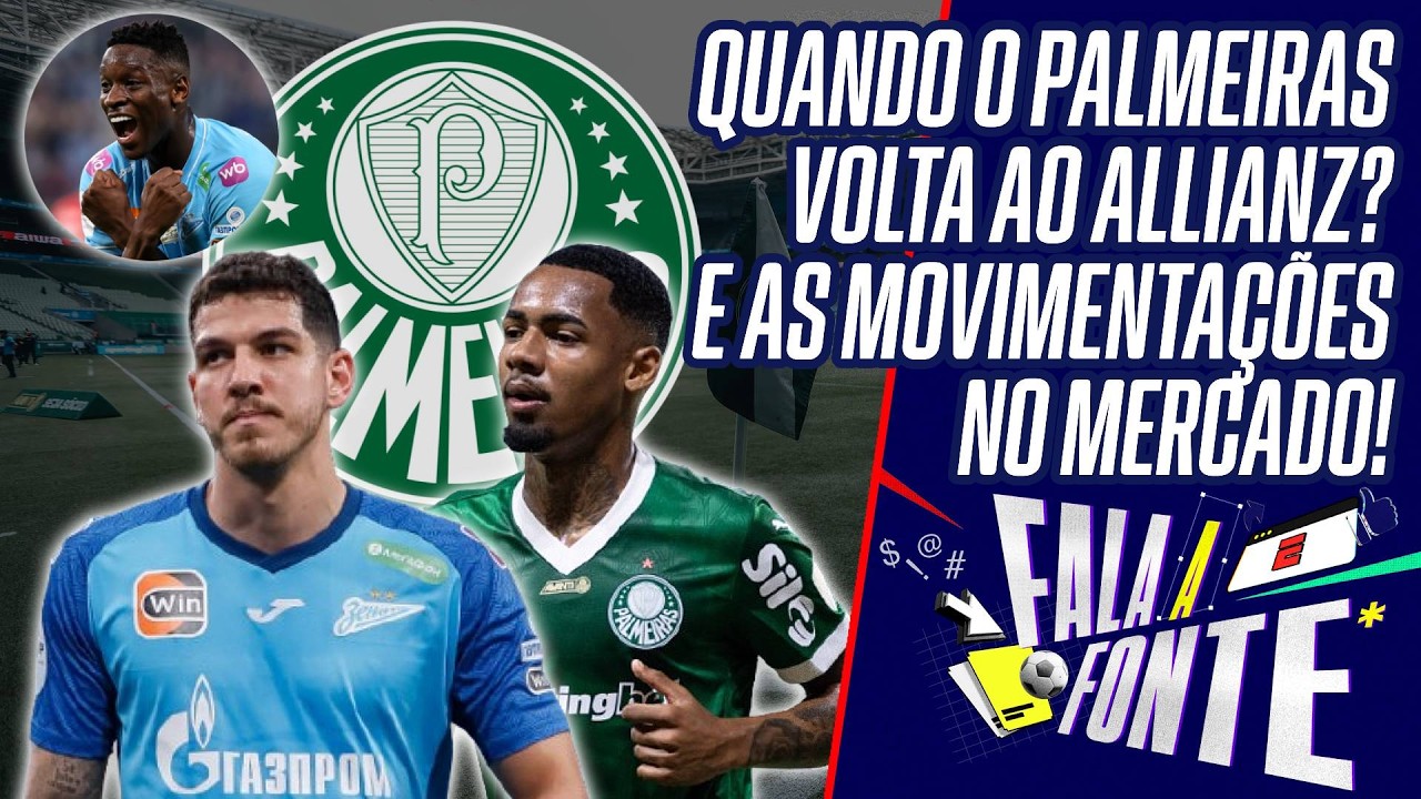 MERCADO DO PALMEIRAS: NEGOCIAÇÕES POR NINO E O ALLAN, DEVE SAIR? ENTENDA AS PRIORIDADES DO VERDÃO