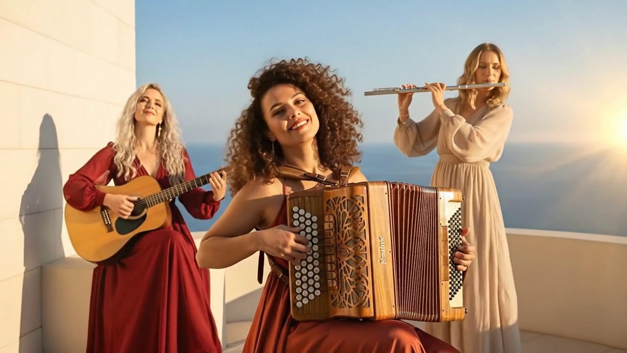 Shadows of the Alhambra | Cinematic Flamenco Guitar, Sax, Accordion & Flute