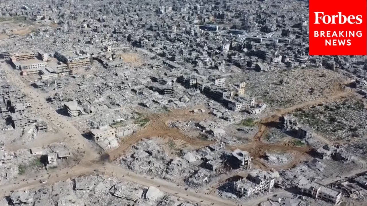 WATCH: Drone Flies Over Northern Gaza, Captures Staggering Destruction Caused By Israeli Airstrikes