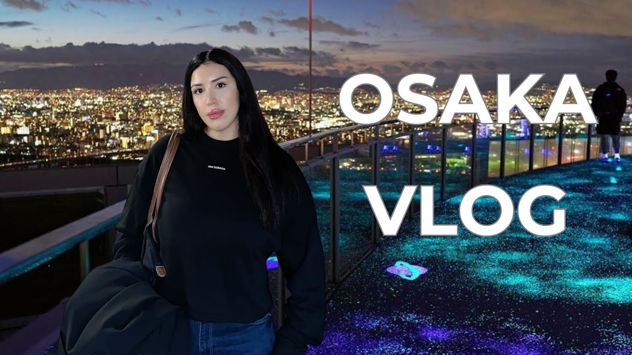 Solo in Osaka ✨🇯🇵 | Umeda Sky Building, Namba Yasaka Shrine, Thrifting & Getting an Eye Exam