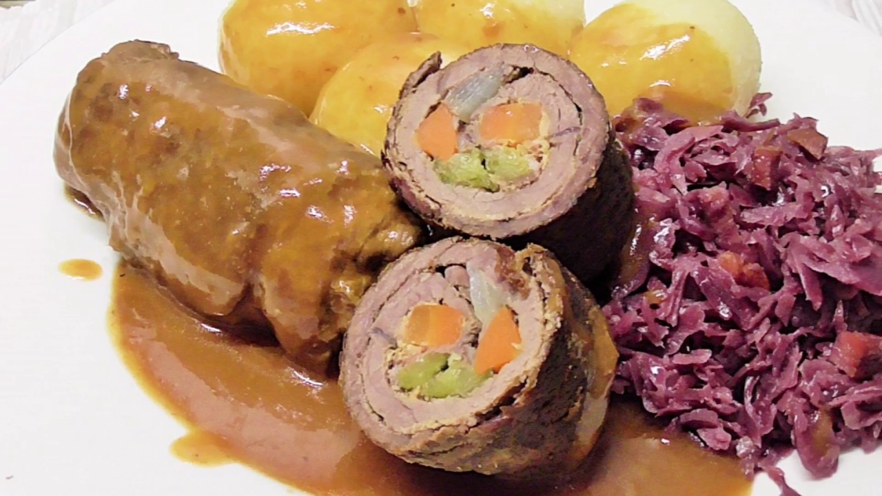 Schlesische Rinderrouladen