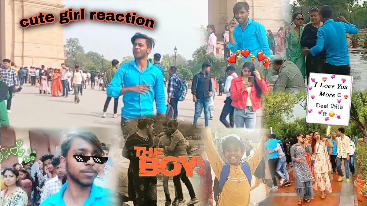 cute girls prank India Gate cute girl prank reaction #India #Gate #prank #video