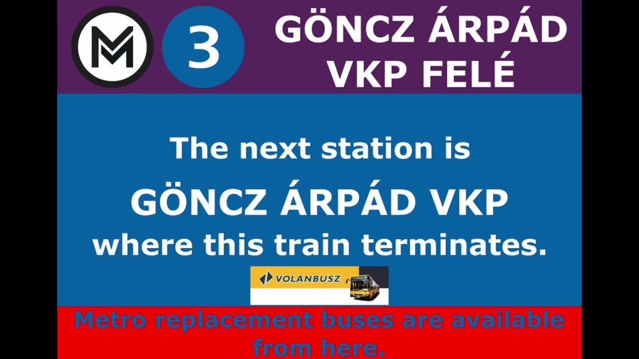 Budapest M3 metró, Szalóczy Pál & Rachel Appleby (Újpest-Göncz Árpád-Újpest)