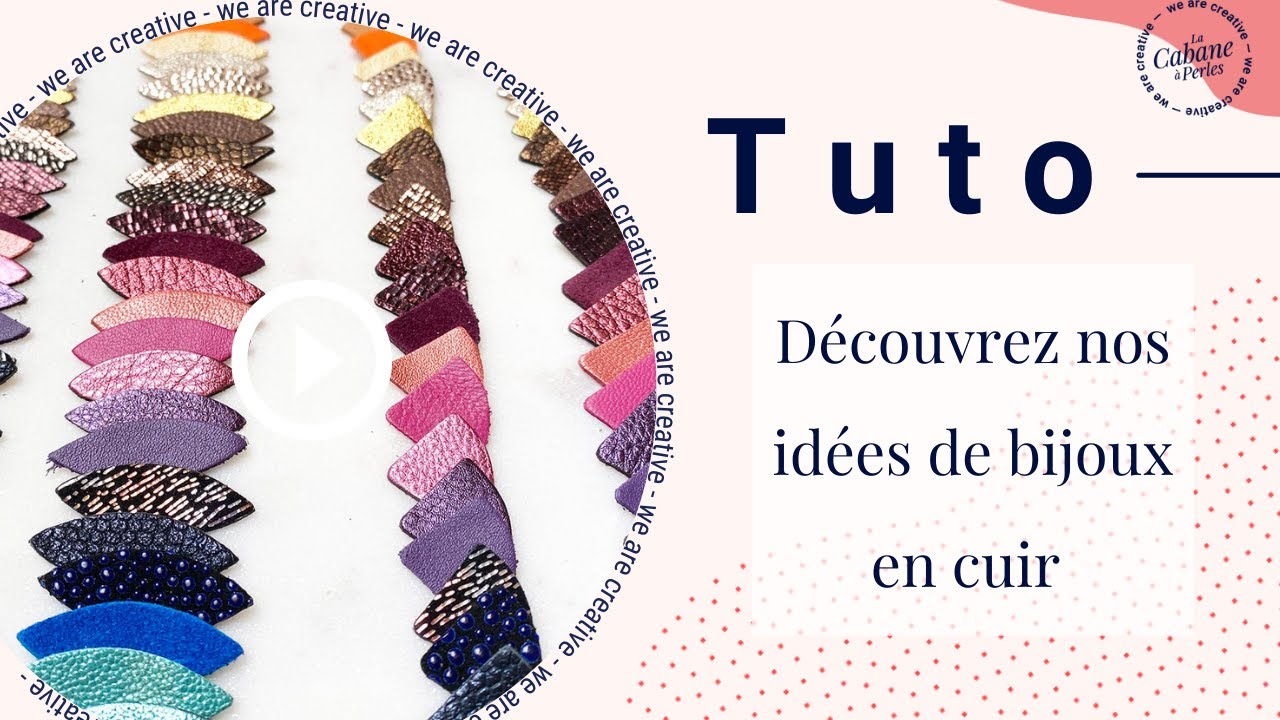 Tuto : Comment utiliser le cuir dans la création de vos bijoux #20