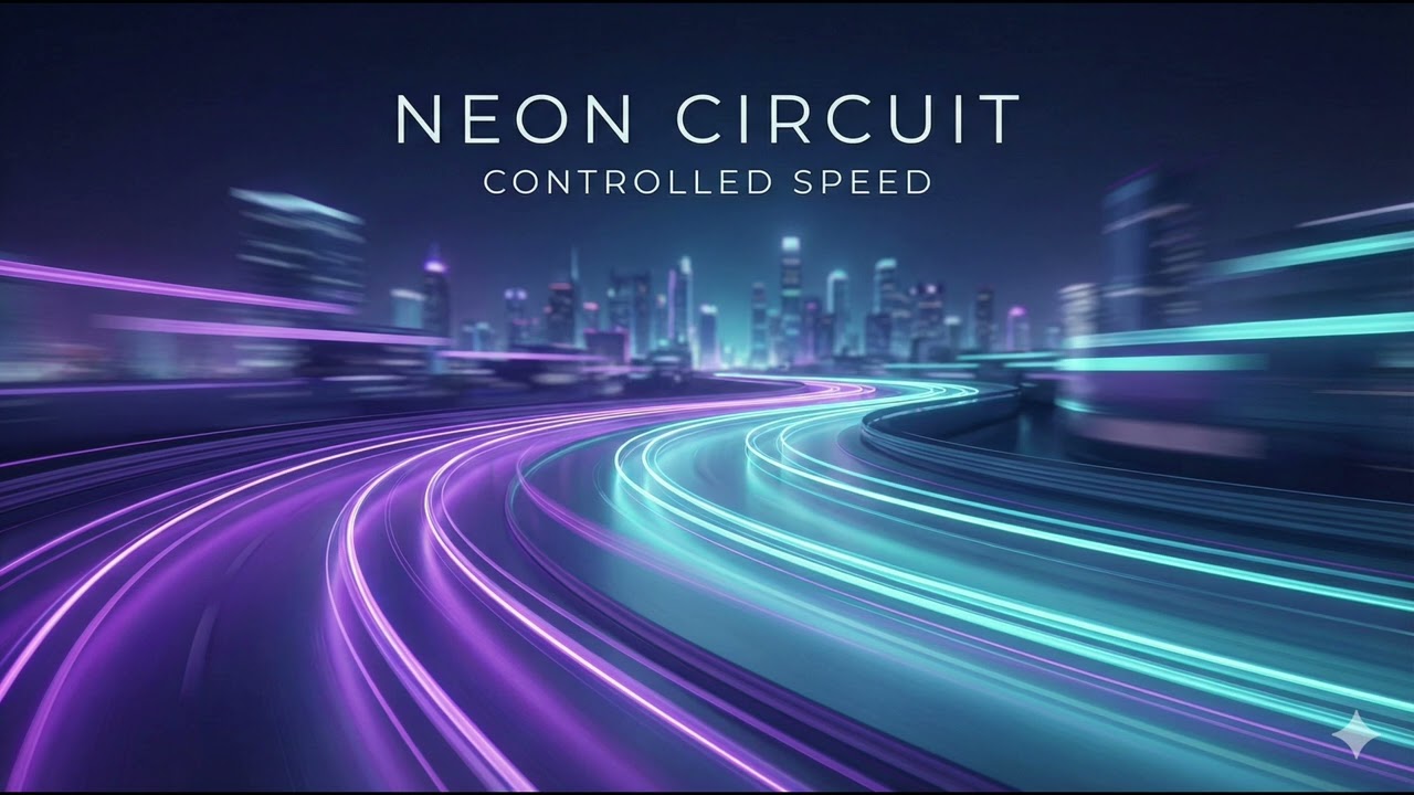 Chrome Line Rush | NEON CIRCUIT [160–180 BPM]
