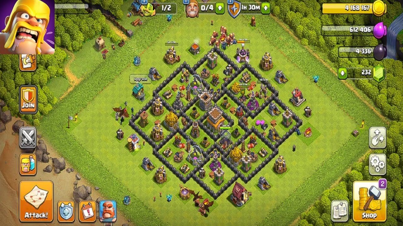 Clash of Clans COC - TH Level 8 - Gameplay Walkthrough Part 6 (Android & iOS)