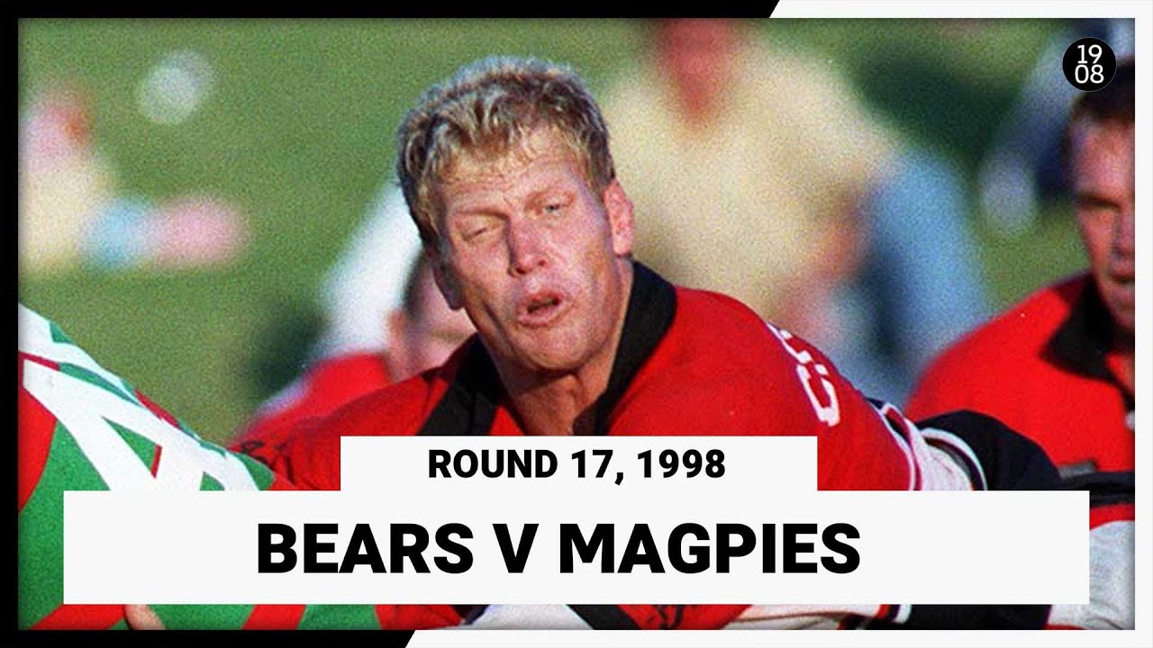 North Sydney Bears v Western Suburbs Magpies |  Round 17, 1998 | Full Match Replay | NRL Throwback