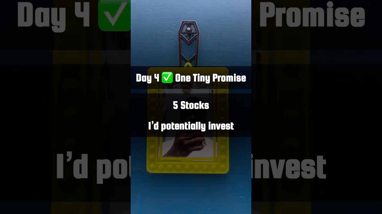 👉 100 Shares = Next Stock List 📈 | Day 4 OTP ✅ 5 Stocks Revealed | #100DayChallenge #Passiveway