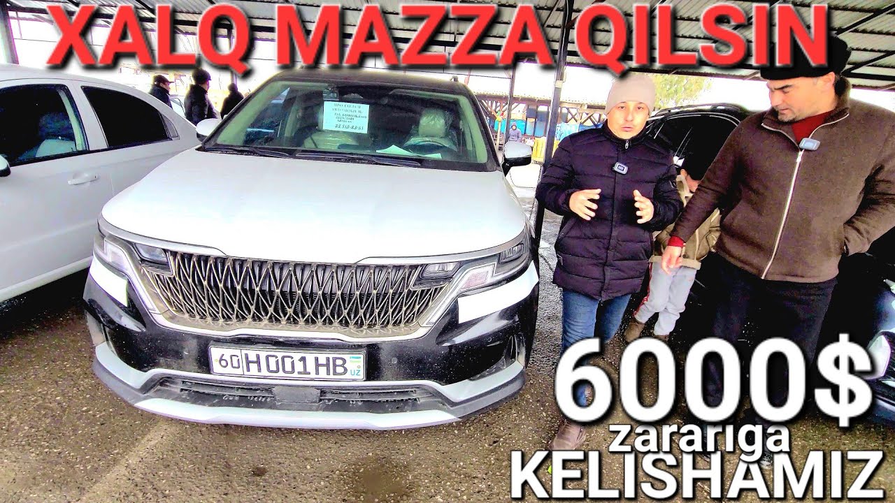 18 YANVAR FARG'ONA MASHINA BOZORI 2026 UDAR INOMARKALAR ENDI 6000$ gacha KIA/EQUINOX/BYD arzonladi