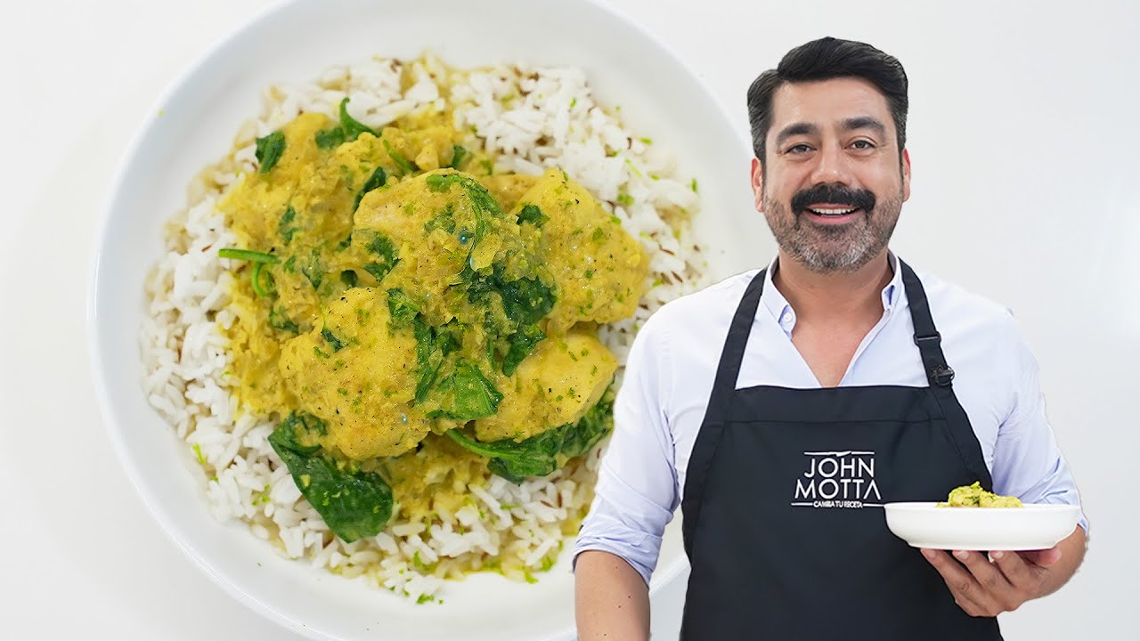 Curry cremoso sin crema de leche, hoy te enseño una receta ligera y muy fácil de hacer