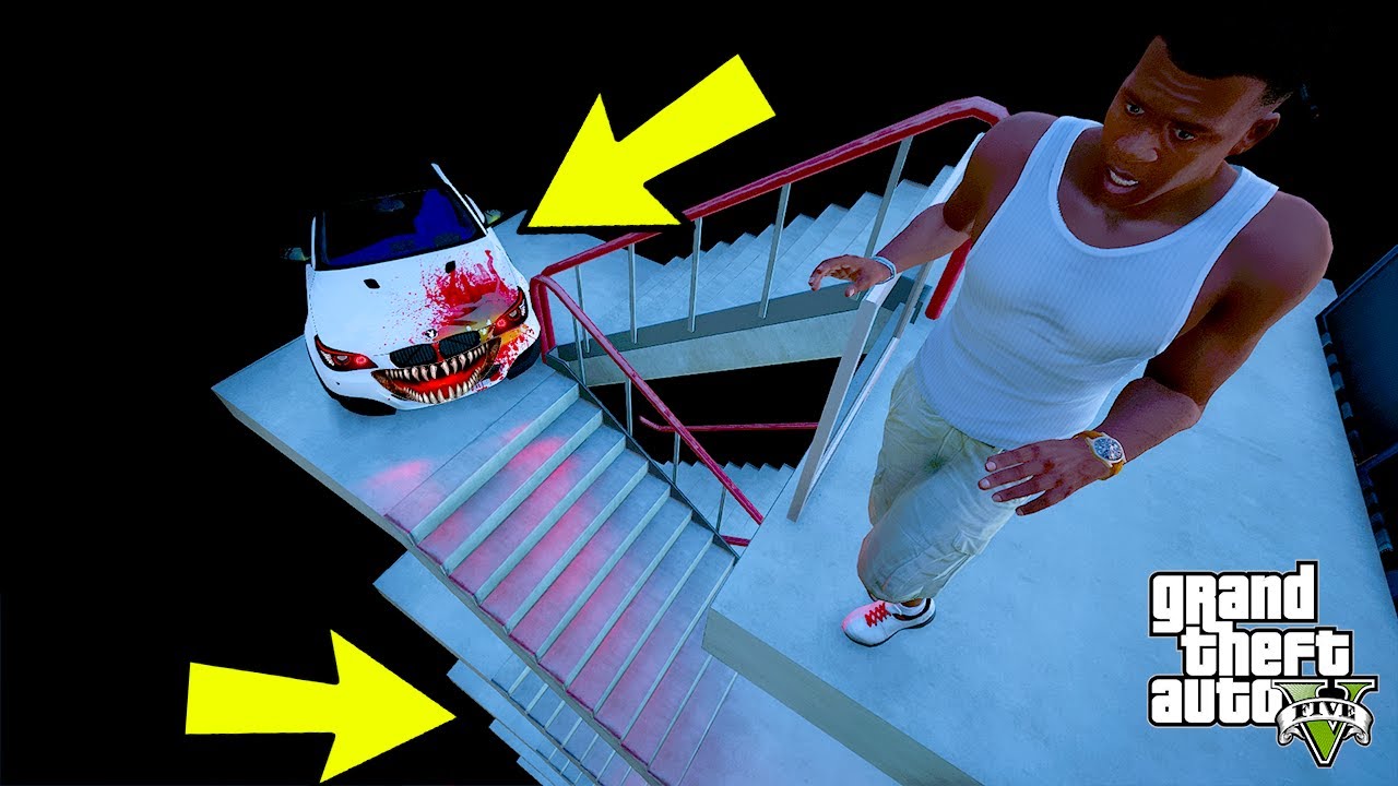 KATİL ARABANIN KORUDUĞU GİZLİ KAPIYI BULDUM! - GTA 5