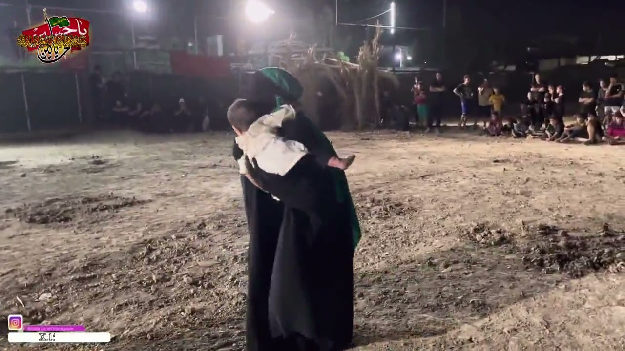 #المشهد التاسع والأخير .الناعي بشر بن حلذم وأم البنين واللطمية الختام ونسألكم الدعاء