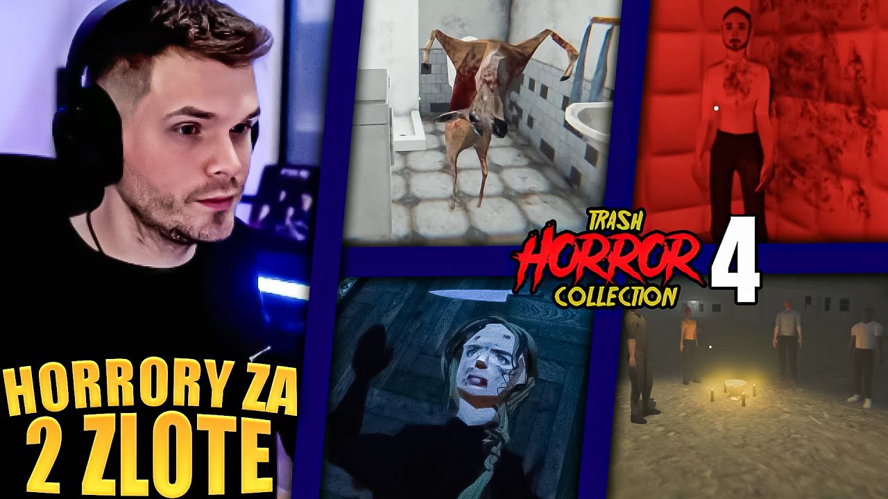 GUCIO | TRASH HORROR COLLECTION 4 | GIGA STRASZNE HORRORY | NAJLEPSZE MOMENTY STRIMA #681