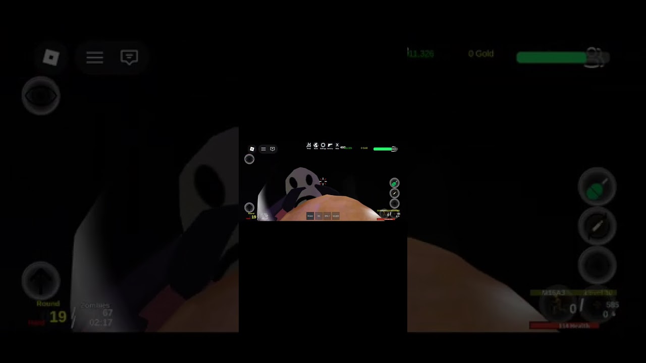 Me  playing  Zombie Uprising 