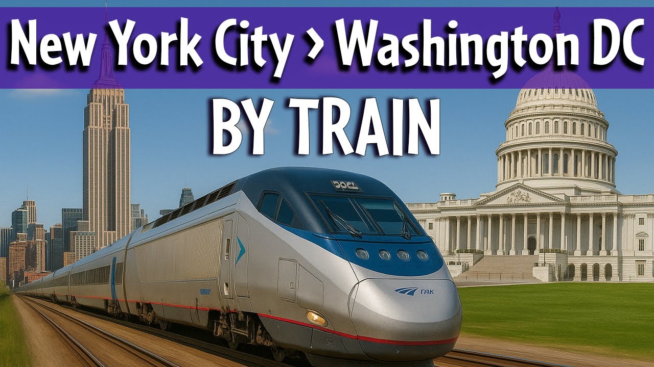Train Journey from New York to Washington DC | Is Amtrack Worth it?