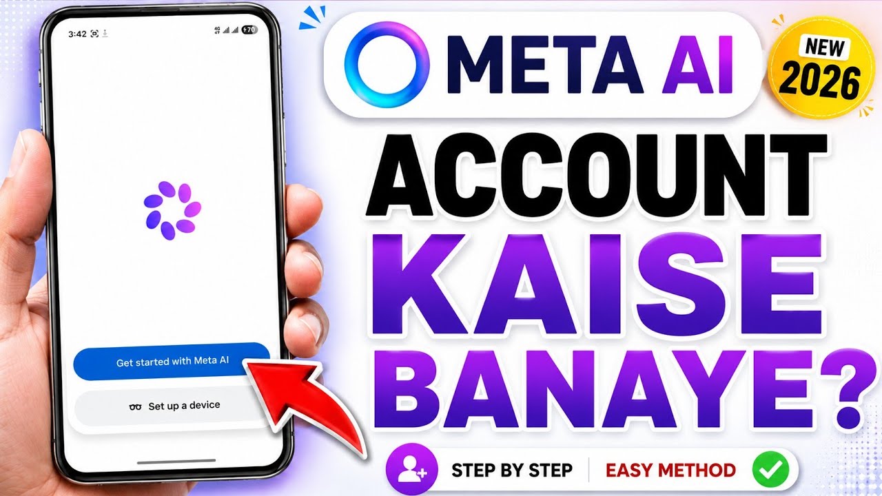 Meta AI Account Kaise Banaye 2026 || How to Create Meta AI Account 