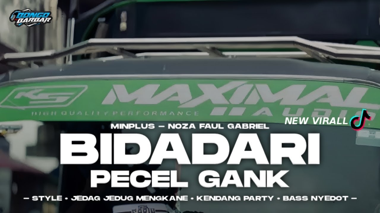 DJ BIDADARI FULL BASS PARTY JEDAG JEDUG MENGKANE VIRAL TIK-TOK • BONGOBARBAR