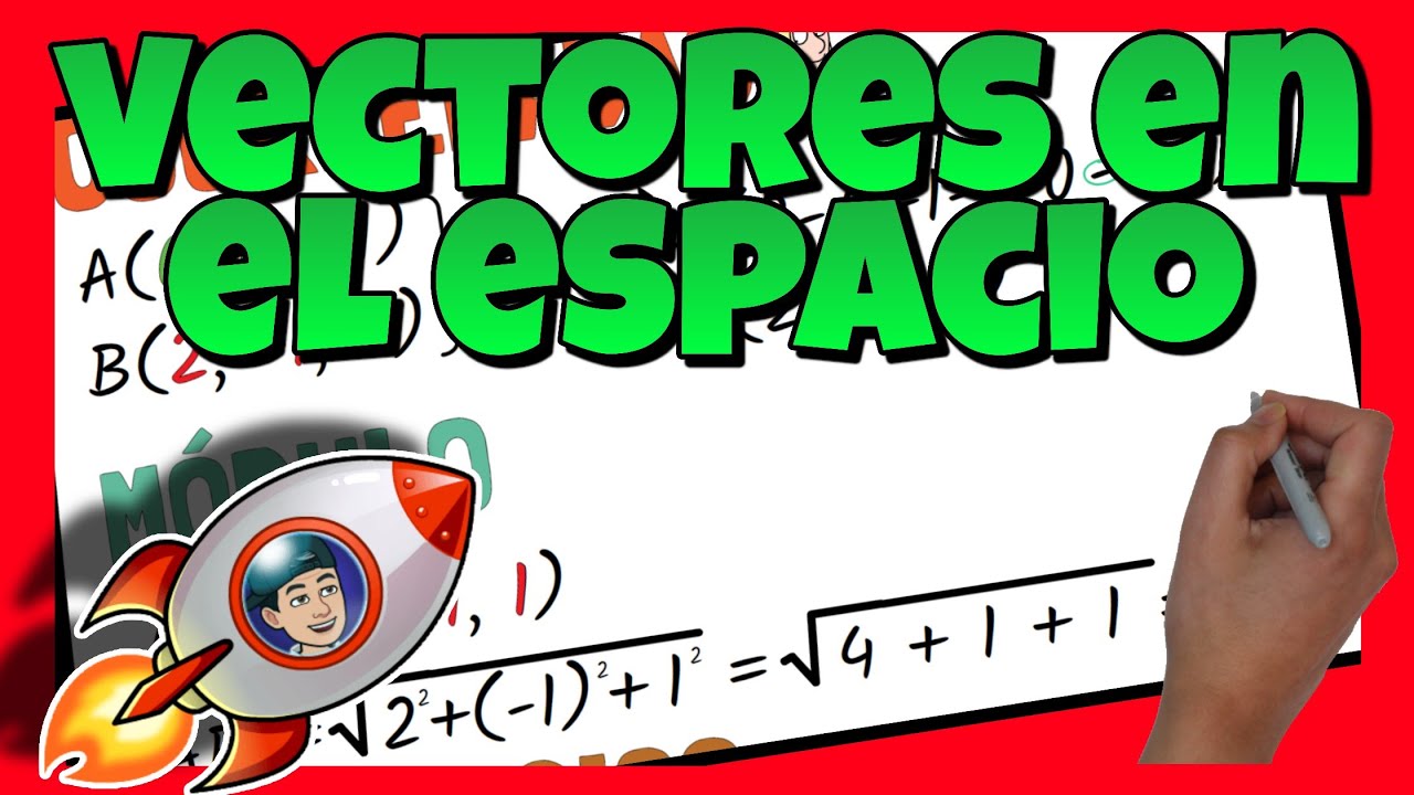 ➡ GEOMETRÍA en el ESPACIO | VECTORES en el ESPACIO: Sistemas de referencia, coordenadas y módulo