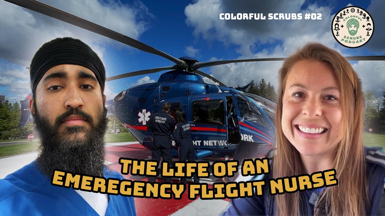What is it Truly Like Being a Flight Nurse with Nurse Gwenny - Colorful Scrubs #02