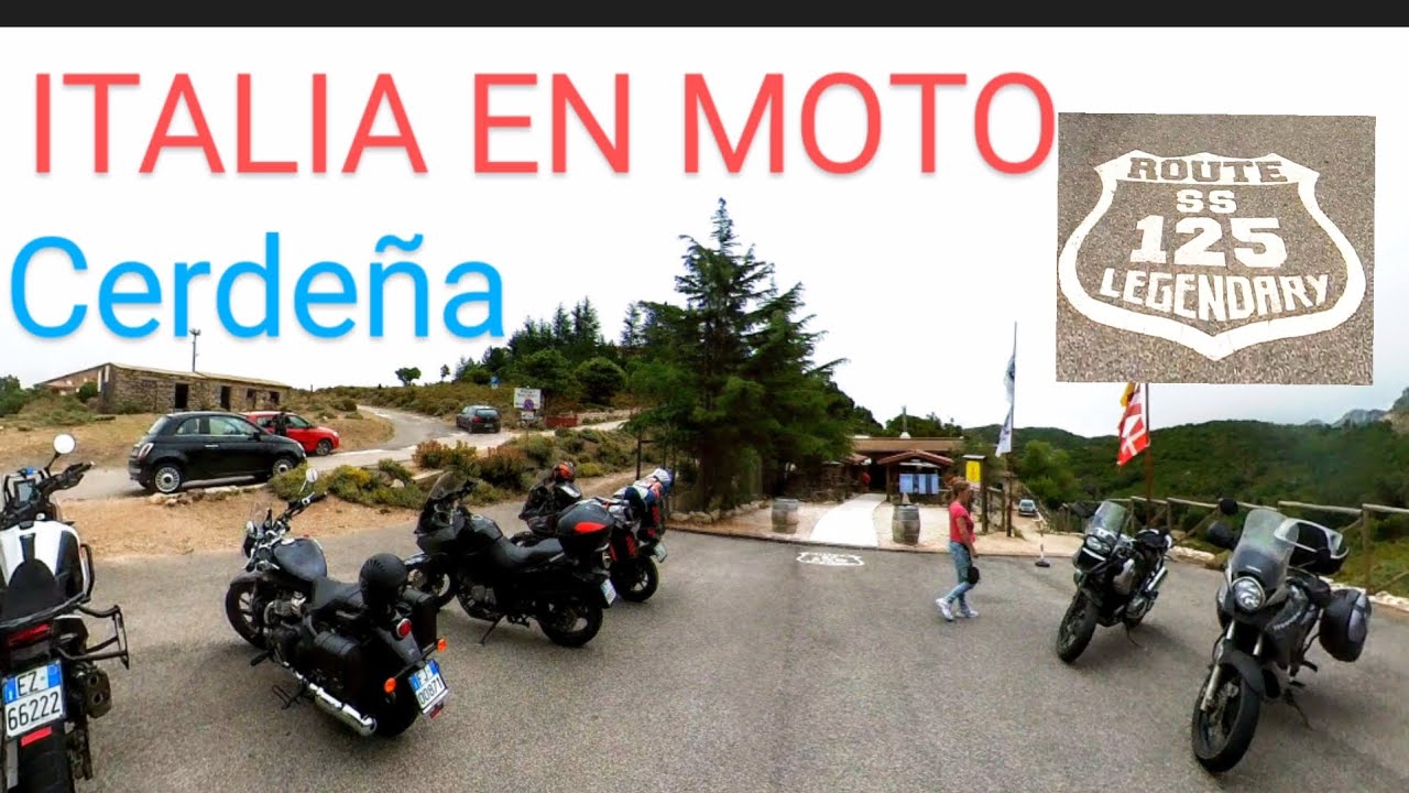 ITALIA EN MOTO. Cerdeña. Ruta Mítica SS 125